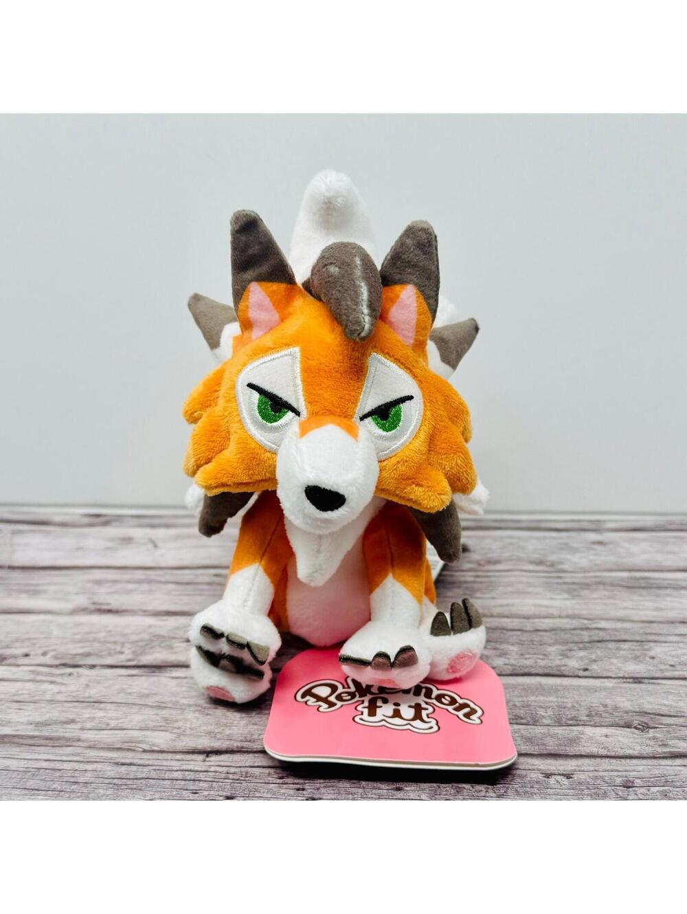 Pokemon Center Japan Fit Lycanroc Dusk Form Plush New Japan Import US Seller